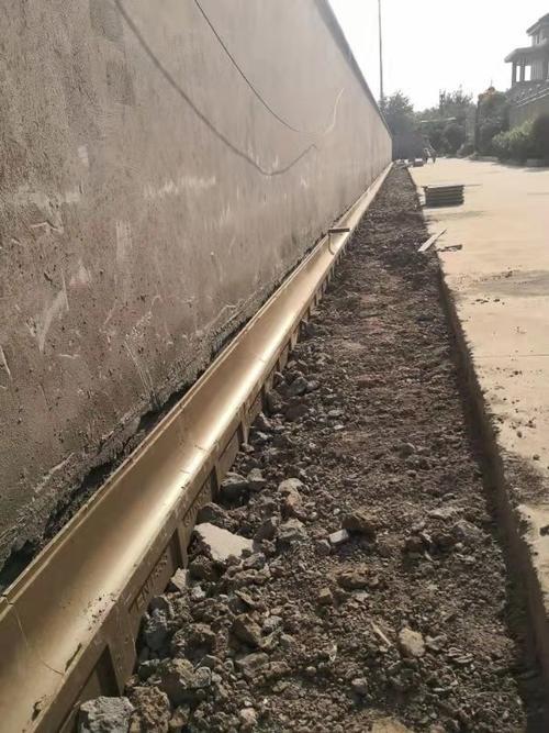 2018年11月南新工地排水沟工程施工图解析